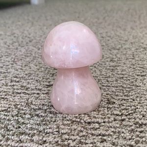 Rose Quartz Mushroom